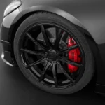 Brabus 1000 Gesmede Monoblock Z Wiel met Rode Remklauw