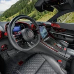 Brabus 1000 Meesterwerk Interieur met Rode Accenten