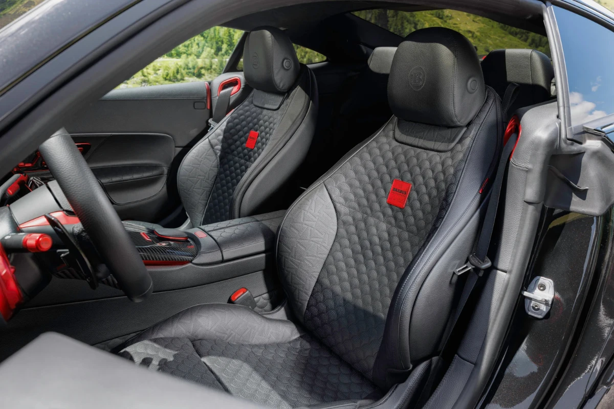 Brabus 1000 Voorstoelen met Shell Stikwerk Patroon