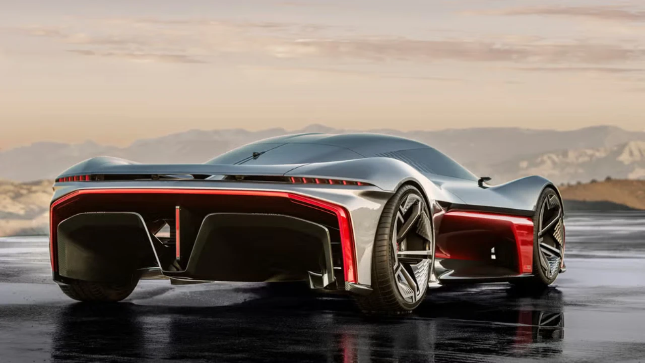 California Corvette Achter Design - Geavanceerde Diffuser en LED Verlichting Systeem