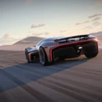 California Corvette Concept in Motion - Elektrische Prestaties op Woestijn Circuit