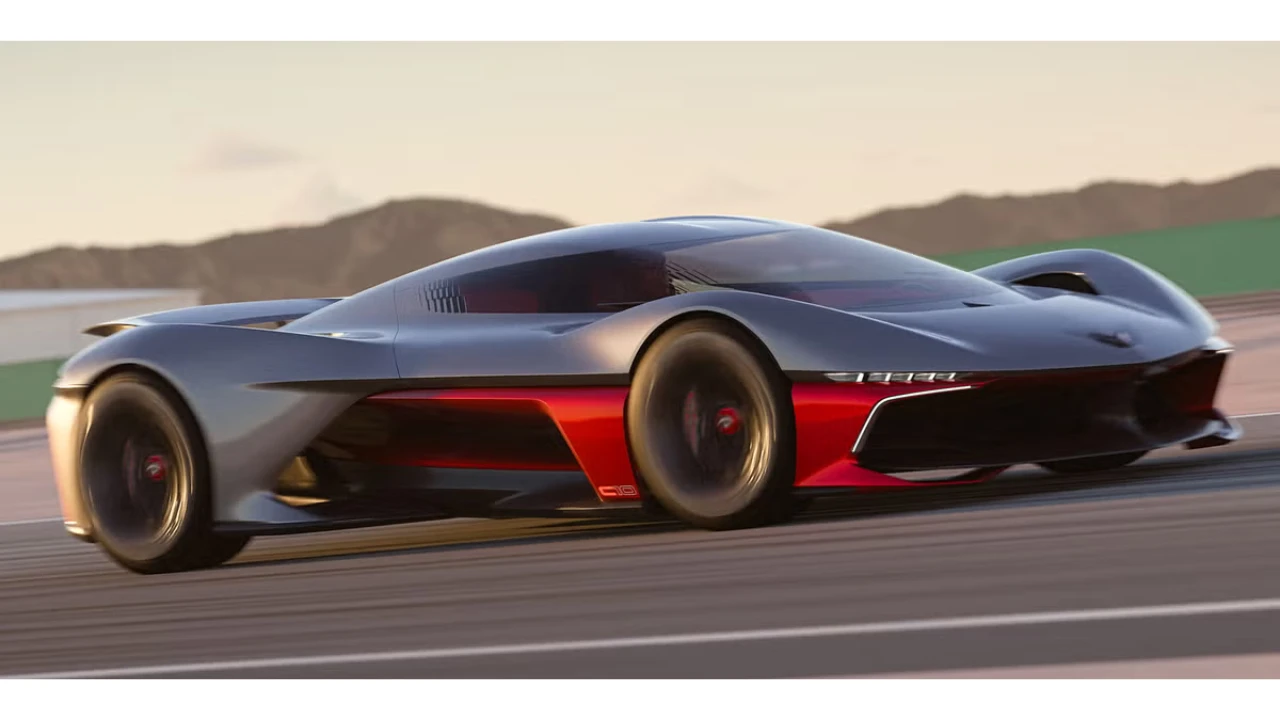 California Corvette Hoge-Snelheid Prestaties - Elektrische Kracht in Beweging
