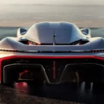 California Corvette Oceaan Achtergrond - Concept Ontmoet Californië Kustlijn