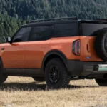 Ford Bronco New Energy Badlands Uitvoering in Koper Oranje Kleur