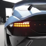 Hyundai Ioniq 6 N Achter Zijprofiel - Pixel LED Achterlichten Design