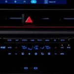 Hyundai Ioniq 6 N Klimaatregeling en Media Center - Geïntegreerde Systeem Bedieningselementen