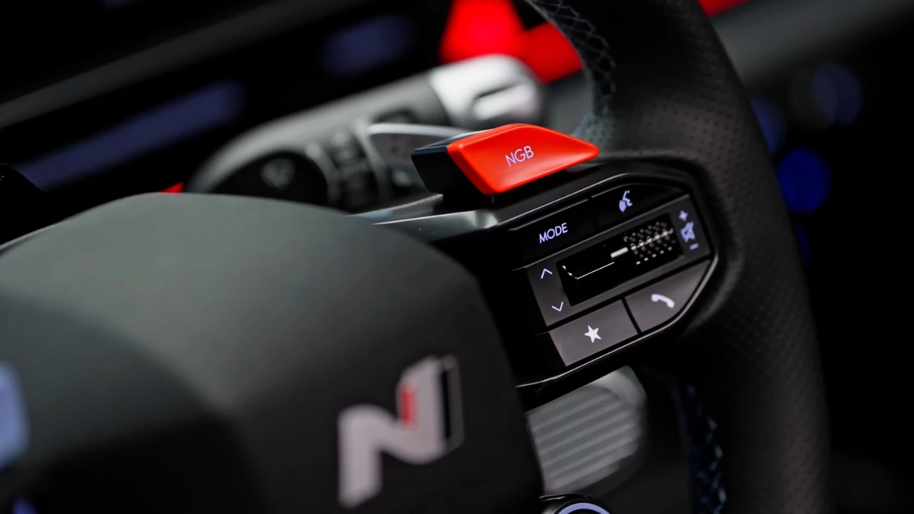 Hyundai Ioniq 6 N NGB Knop - N Grin Boost Activatie