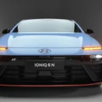 Hyundai Ioniq 6 N Volledig Vooraanzicht - Agressieve Prestatie Bumper