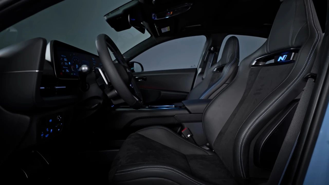 Hyundai Ioniq 6 N Voor Prestatie Stoelen - N-Gemerkt Ontwerp