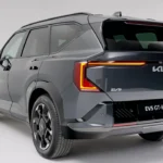 Kia EV5 GT-Line Achterkant Driekwart Aanzicht 2025