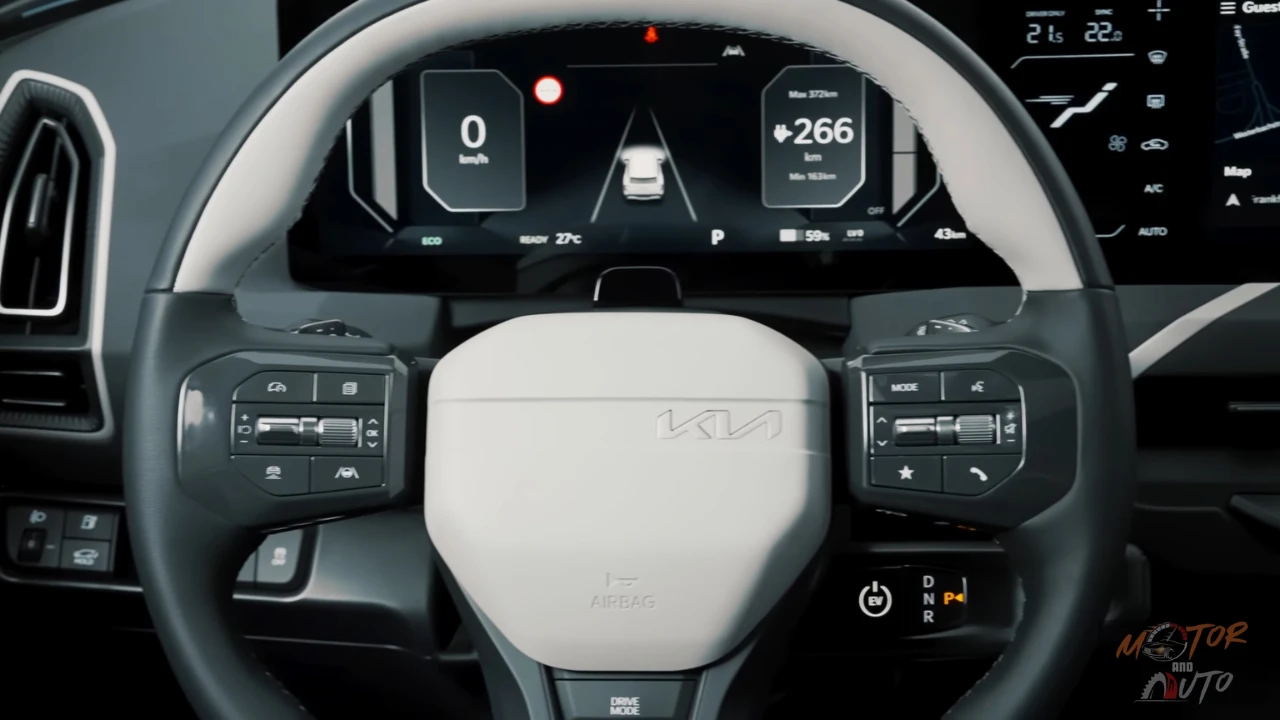 Kia EV5 Stuurwiel Bedieningselementen Knoppen 2025