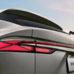 MG HS Hybrid+ Verbonden LED Achterlicht Ontwerp met Moderne Automotive Styling