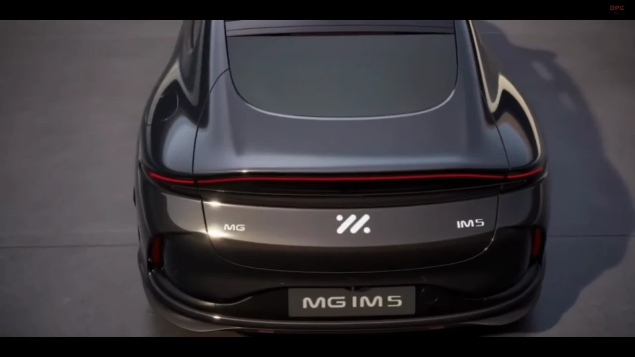 MG IM5 Elektrische Sedan Achterontwerp met Premium LED Achterlichten