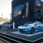 MG IM5 Sedan en IM6 SUV Gezamenlijke Tentoonstelling Display
