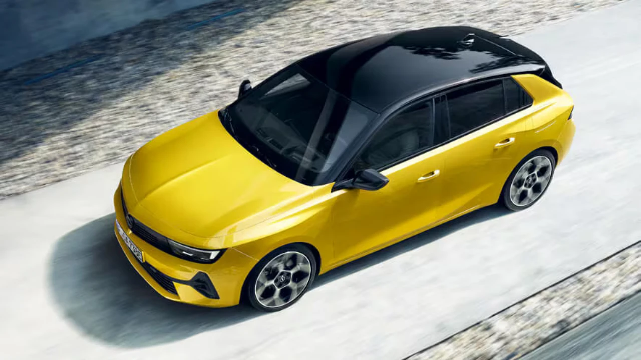 Opel Astra Plug-in Hybrid 2025 Dynamisch Luchtperspectief
