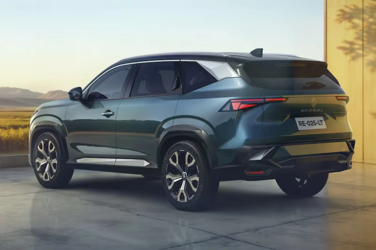 Renault Boreal Achter Drie-Kwart Profiel - Onderscheidend Wereldwijd Ontwerp