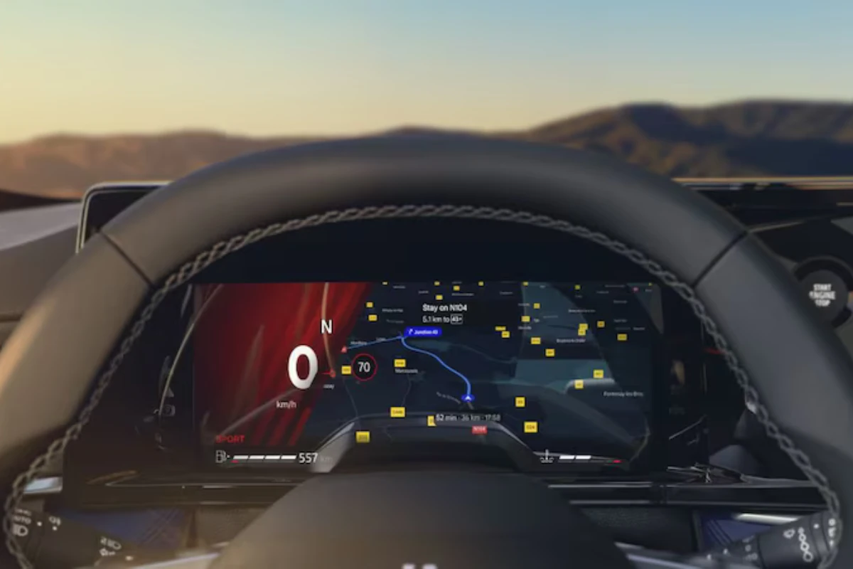 Renault Boreal Digitale Instrumentencluster - Google Maps Integratie