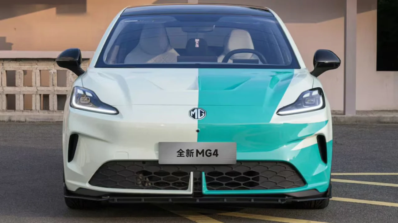 Sportief Voorontwerp van 2025 MG 4 Electric Track Style met Performance Elementen