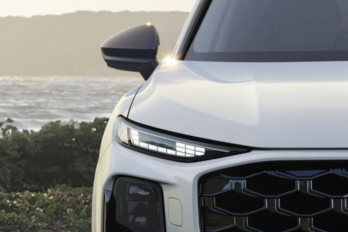 2025 Audi Q3 Sportback Wit Koplamp Detail Micro-LED Technologie