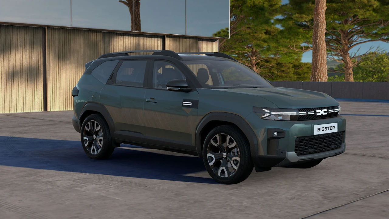 2025 Dacia Bigster Vert Cèdre kleur