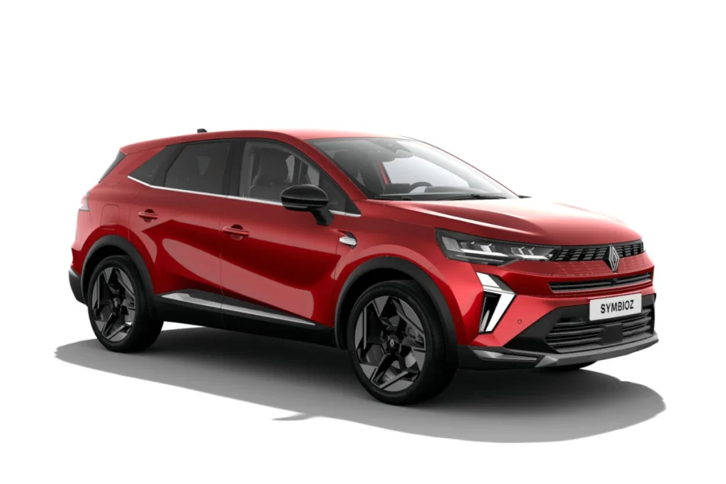 2025 Renault Symbioz Red Flame kleur