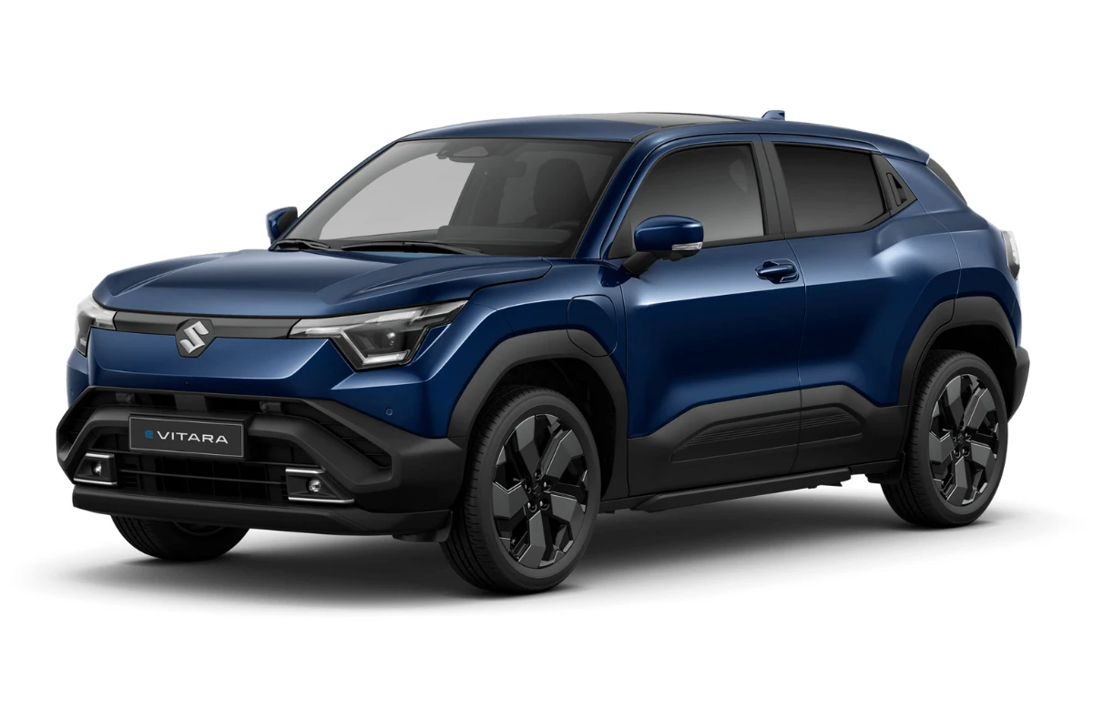 2025 Suzuki e Vitara Celestial Blue Pearl Metallic kleur