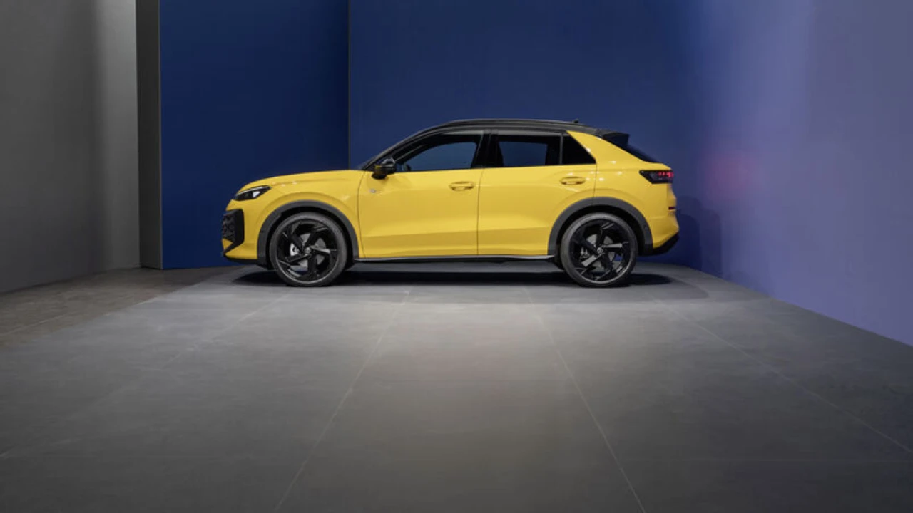 2026 Volkswagen T-Roc - Zijprofiel Studio