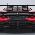 BYD Yangwang U9 Track Edition Achter Aerodynamica - Massieve Carbon Fiber Vleugel