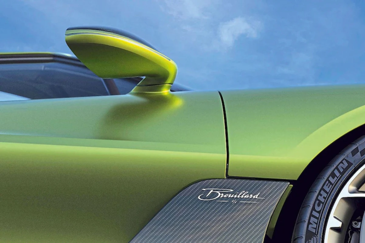 Bugatti Brouillard Carbon Fiber Detail - Ambachtelijk Vakmanschap