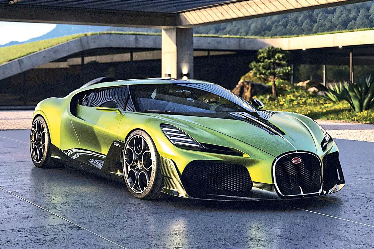 Bugatti Brouillard Dynamisch Profiel - 1.600PK W16 Kracht in Beweging