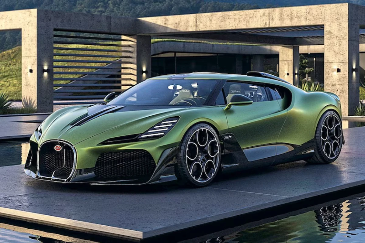 Bugatti Brouillard Voorkant Driekwart Zicht