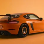 De Tulp GT4 RS Achteraanzicht Drie-Kwart met Manthey Aerodynamica