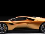 Garagisti & Co GP1 Oranje Livery Zijprofiel met Klassieke Proporties