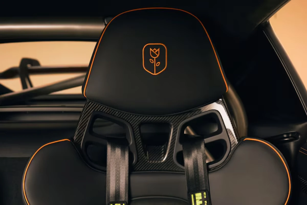 Geborduurd Tulp Logo Stoel Hoofdsteun - De Tulp GT4 RS