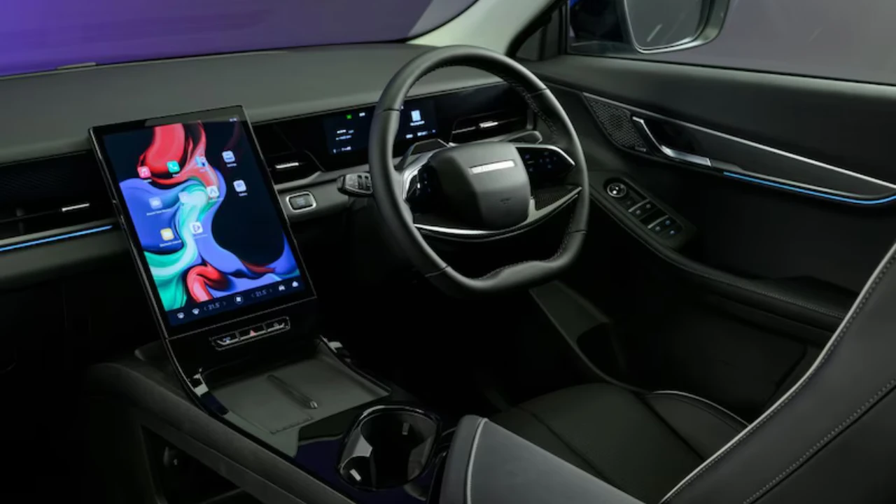 Jaecoo E5 Elektrische SUV Dashboard en 13,2-inch Infotainment Systeem