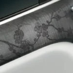 Laser-Geëtst Blackwood Fascia Paneel Detail