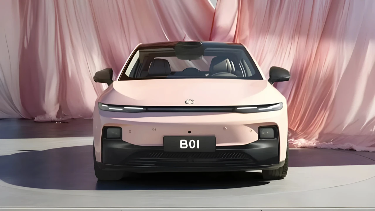Leapmotor B01 Elektrische Sedan Voorkant Gevelfontwerp