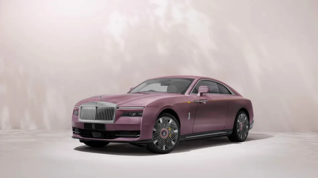 Rolls-Royce Spectre Primavera Blossom - Velvet Orchid Metallic