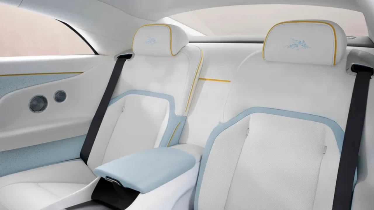 Rolls-Royce Spectre Reverie Interieur - Charles Blue Accenten