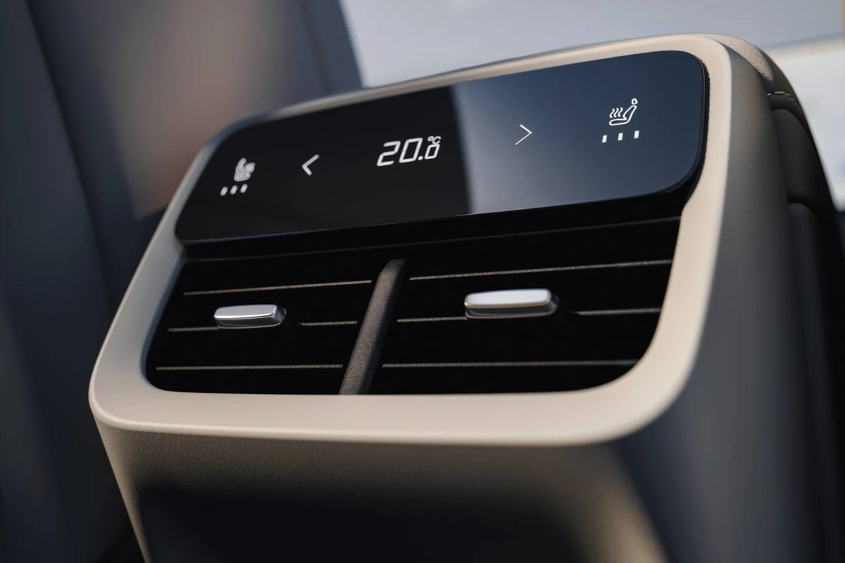 Volvo XC70 PHEV Achter Klimaatregeling Ventilatieroosters