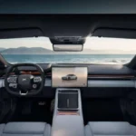 Xpeng P7 2025 Dashboard met Revolutionaire 15.6-Inch Draaiende Scherm