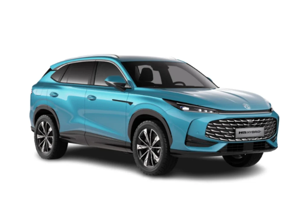 2025 MG HS Arctic Blue kleur