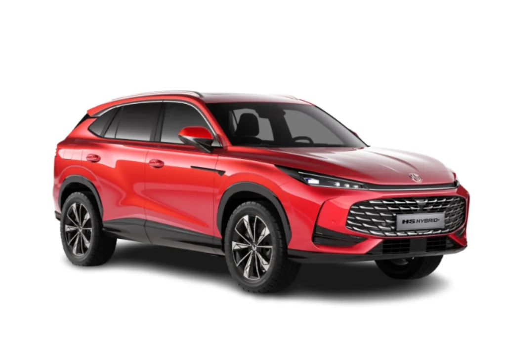 2025 MG HS Diamond Red kleur