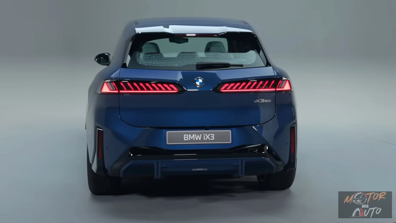 2026 BMW iX3 Achteraanzicht - Revolutionaire Horizontale LED Achterlichten met Neue Klasse Styling
