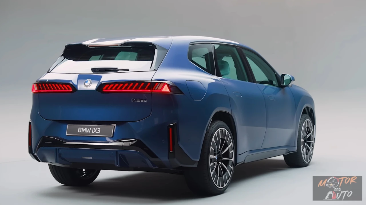 2026 BMW iX3 Compleet Achteraanzicht - BMW's Elektrische Toekomst Gerealiseerd