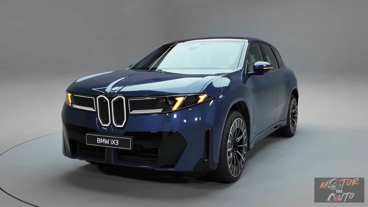 2026 BMW iX3 Driekwart Aanzicht - 469pk Elektrische Prestaties met Aerodynamische Excellence