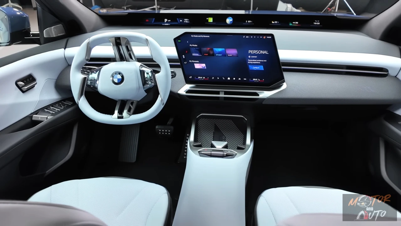 2026 BMW iX3 Interieur Dashboard - Revolutionair 17,9-inch Touchscreen met Panoramic Vision Display