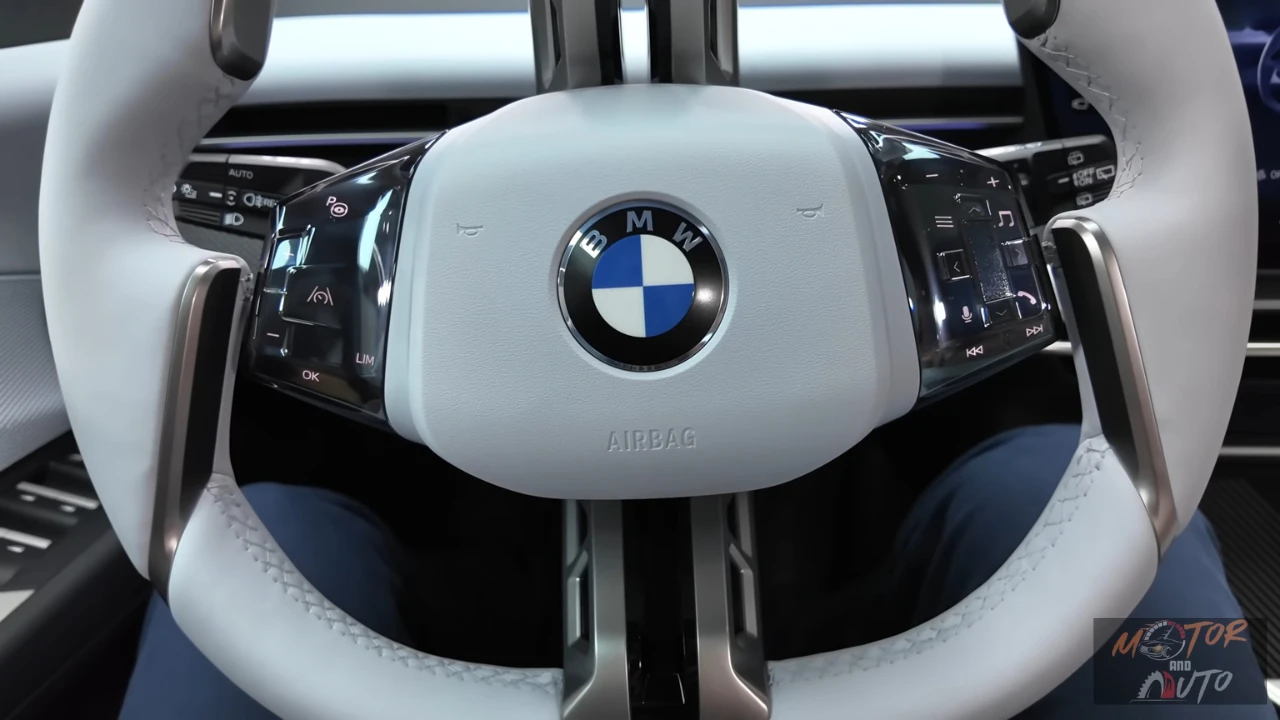 2026 BMW iX3 Stuurwiel - Haptische Feedback Bedieningen met Touch-Gevoelige Technologie