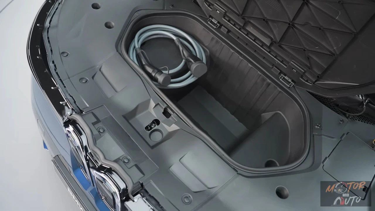 2026 BMW iX3 Voorste Kofferbak - 58-Liter Frunk met Laadkabel Opslag