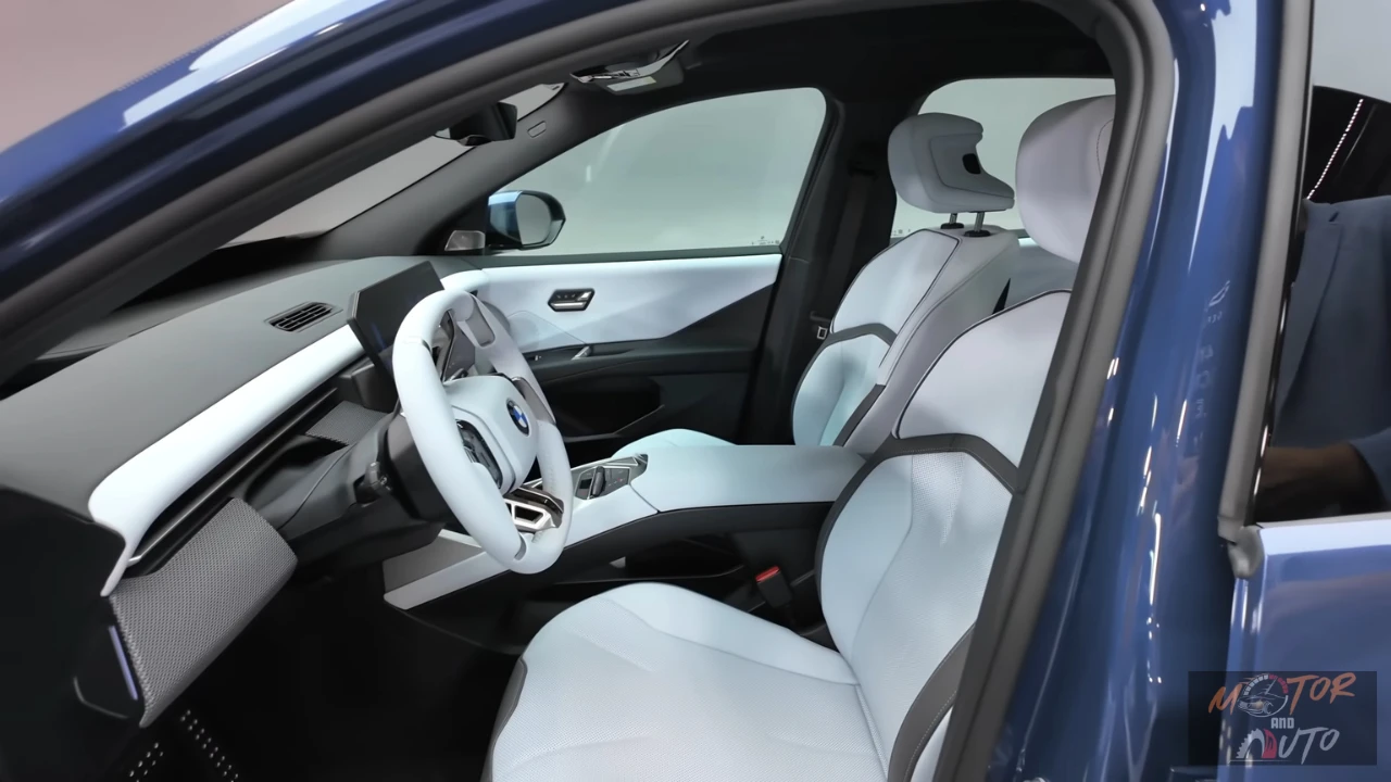 2026 BMW iX3 Zijkant Interieur - Bestuurder-Gerichte Layout met Premium Materialen